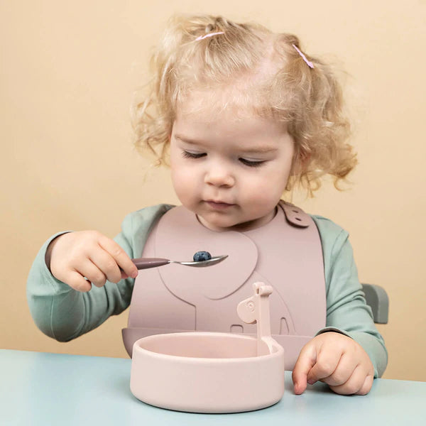 Peekaboo first meal set Deer friends Powder