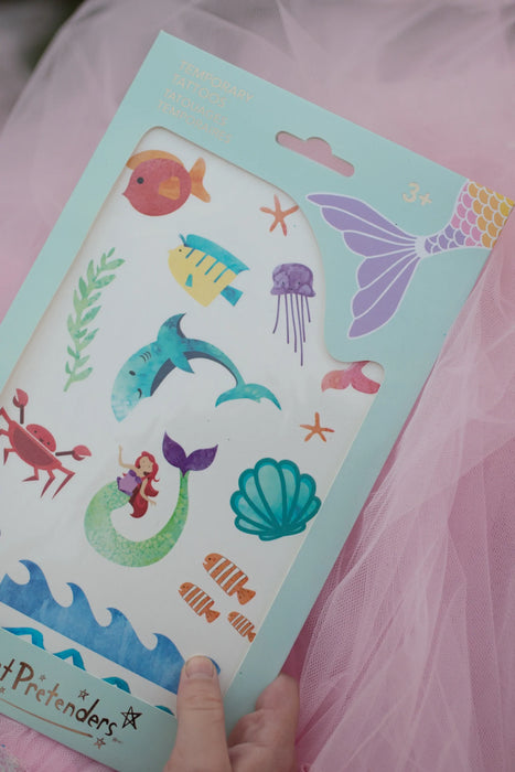 MERMAID TEMPORARY TATTOOS