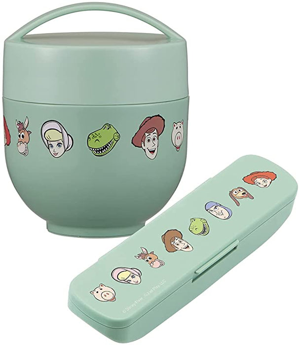 Antibacterial Soup Spoon, Case Set, Disney, Toy Story, Made in Japan
