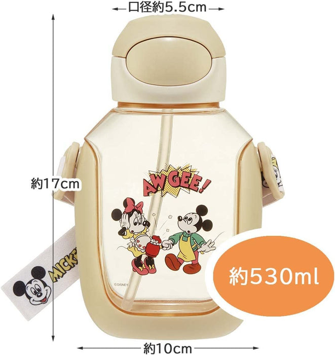 Water Bottle with Straw 530 ml Mickey Mouse & Friends