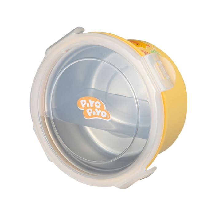 Stainless Steel Round Lunch Box Double Insulation 14 oz / 400 ml