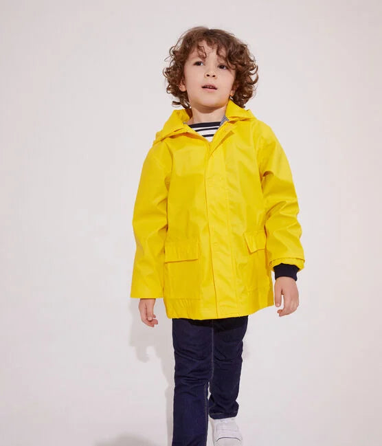Petit bateau yellow raincoat 2025 baby