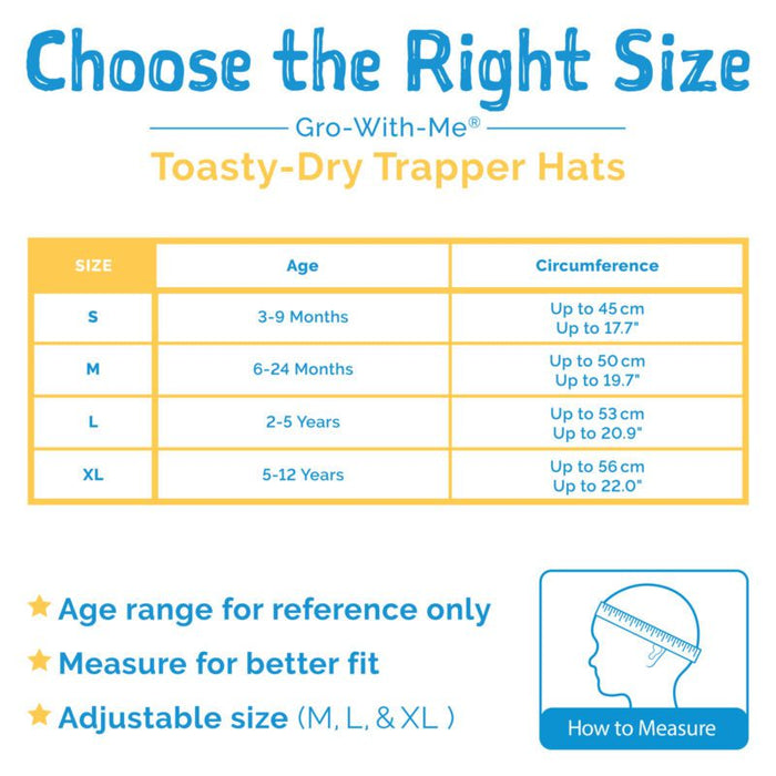 Toasty-Dry Trapper Hat | Unicorn