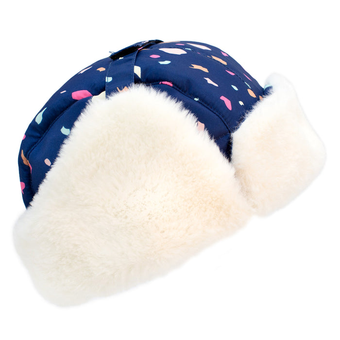 Toasty-Dry Trapper Hat | Terrazzo
