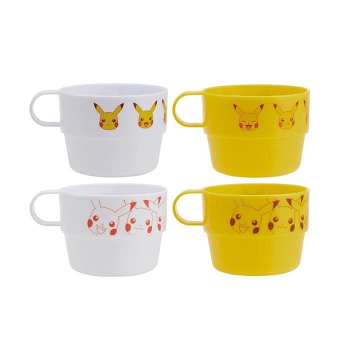 Pokemon Pikachu Cold Water Bottle & 4 Cups Set
