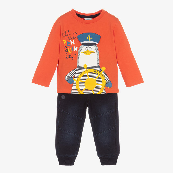 Boys Orange Top