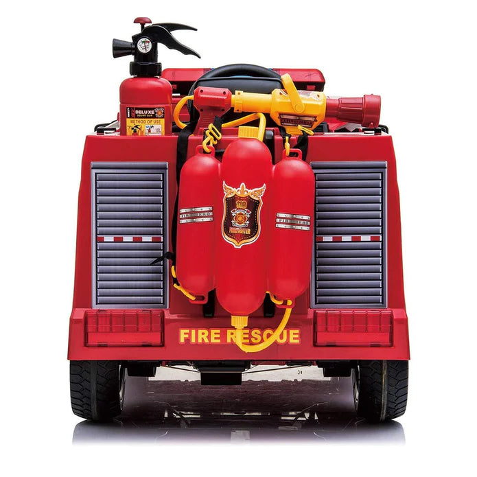 Fire Truck with Simulated Fireman Equipment 12V