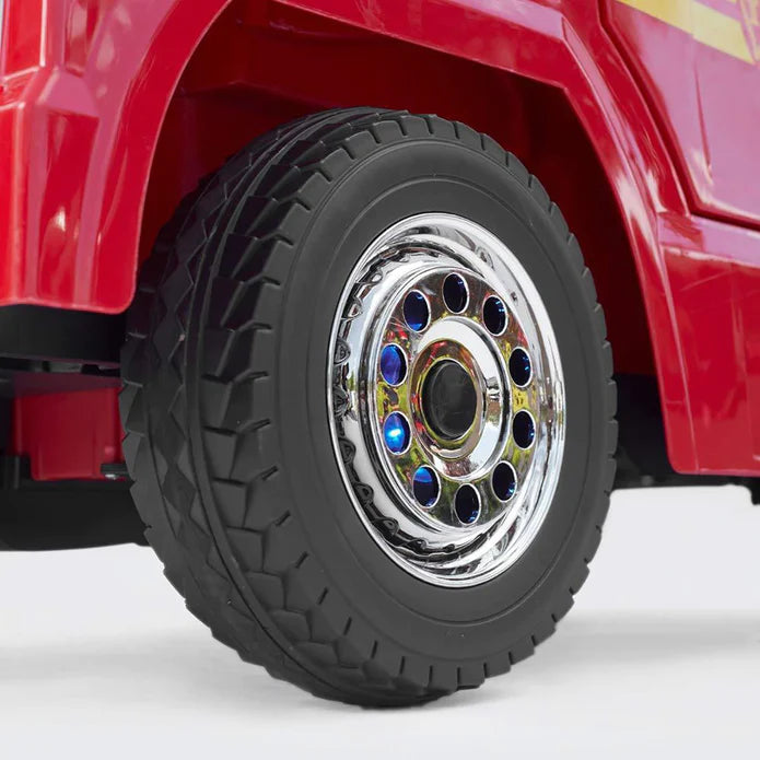 Fire Truck with Simulated Fireman Equipment 12V