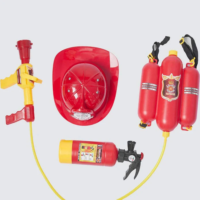 Fire Truck with Simulated Fireman Equipment 12V