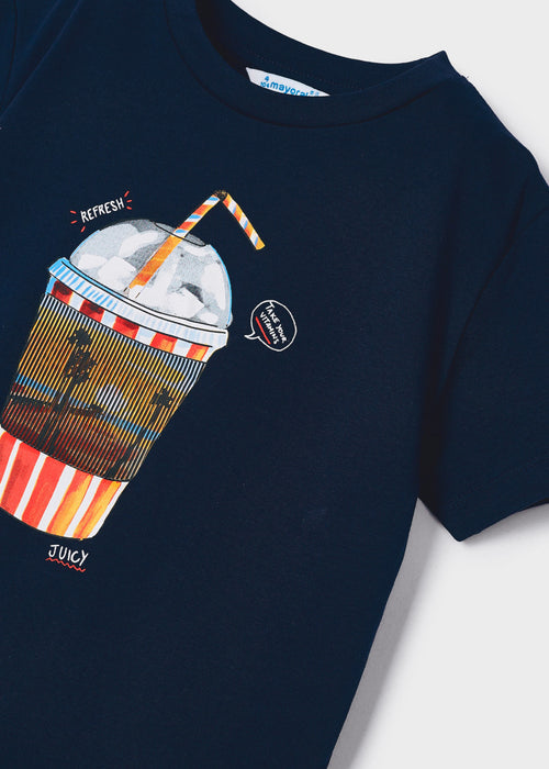 Interactive Motif T-shirt Sustainable Cotton Boy
