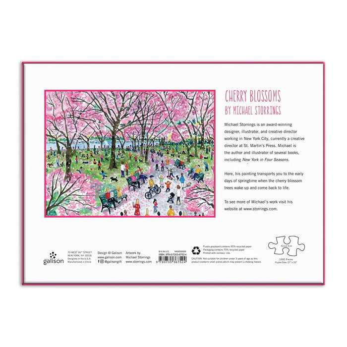 Michael Storrings Cherry Blossoms 1000 Piece