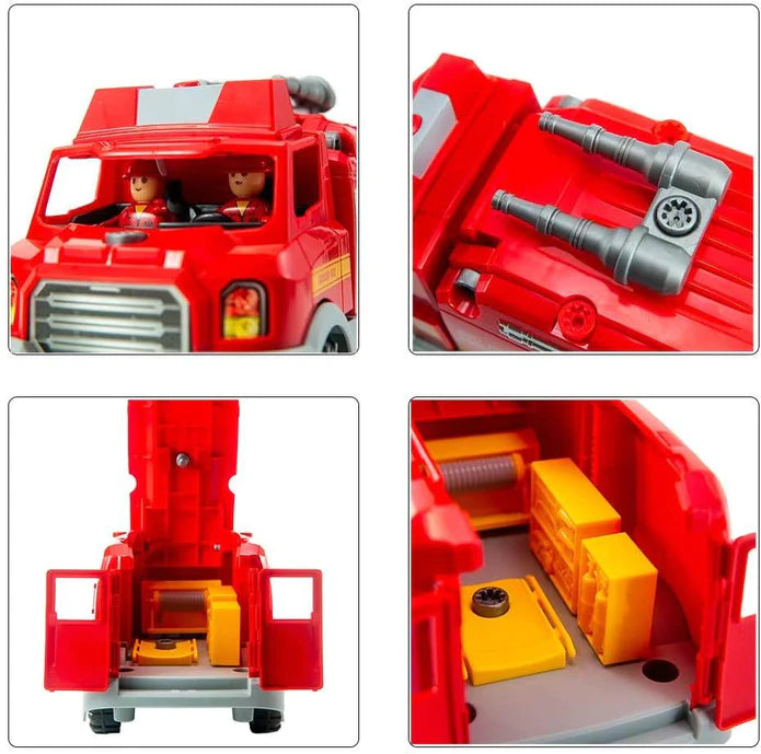 STEM Toys - Take Apart Fire Car Assemble Toy for Kids